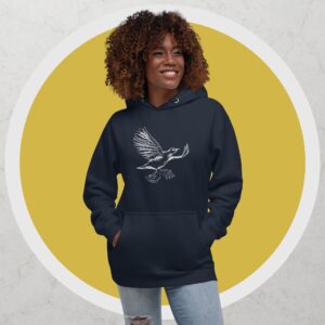 Komischer Vogel - Kapuzenpullover unisex
