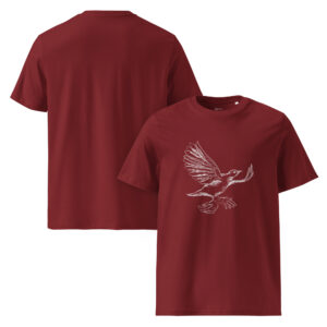 Komischer Vogel - T-Shirt aus Biobaumwolle