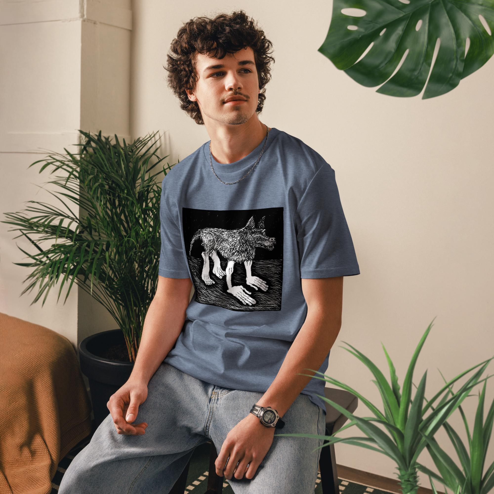 Weird Wolf: Neurodivergenz T-Shirt – Bild 4