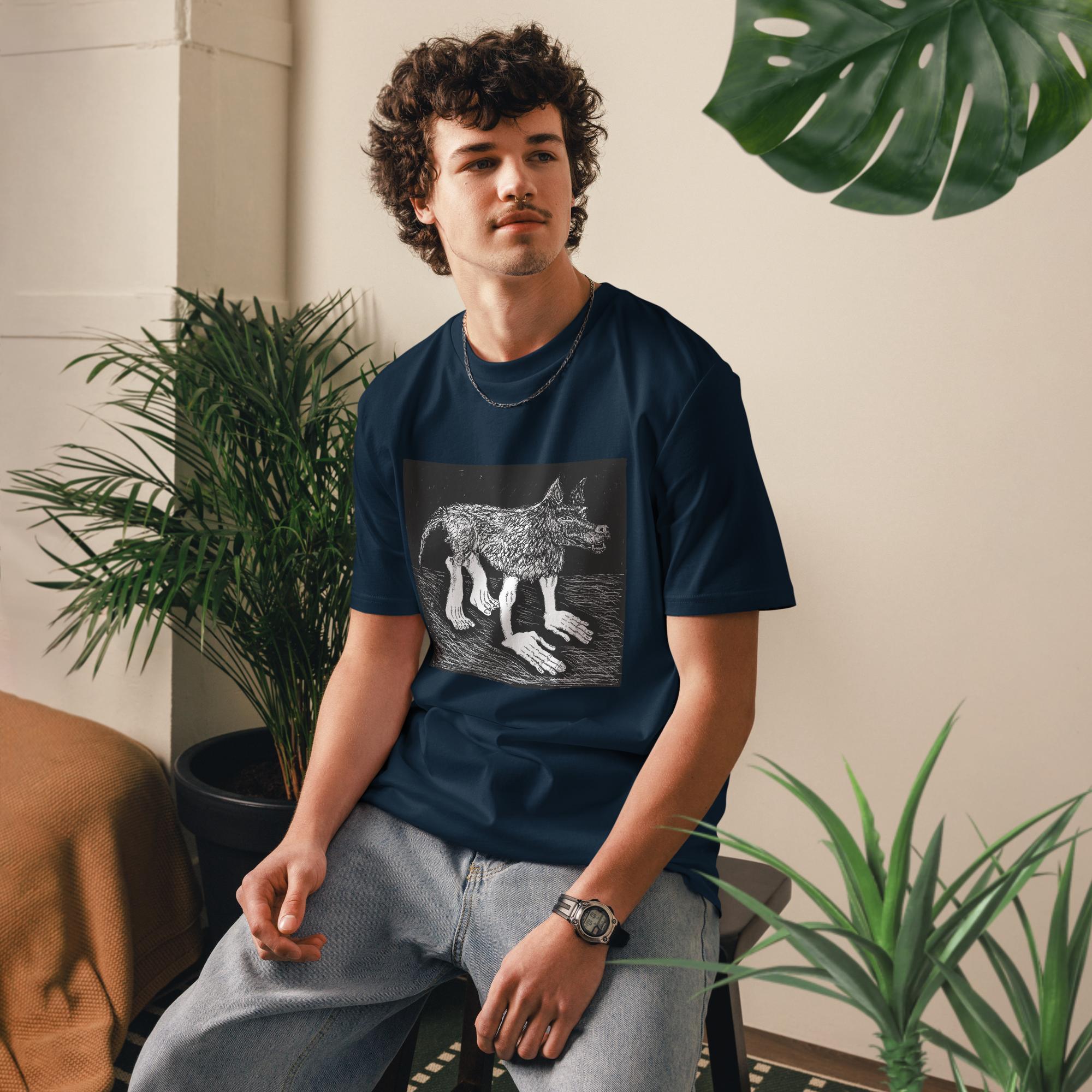 Weird Wolf: Neurodivergenz T-Shirt – Bild 3