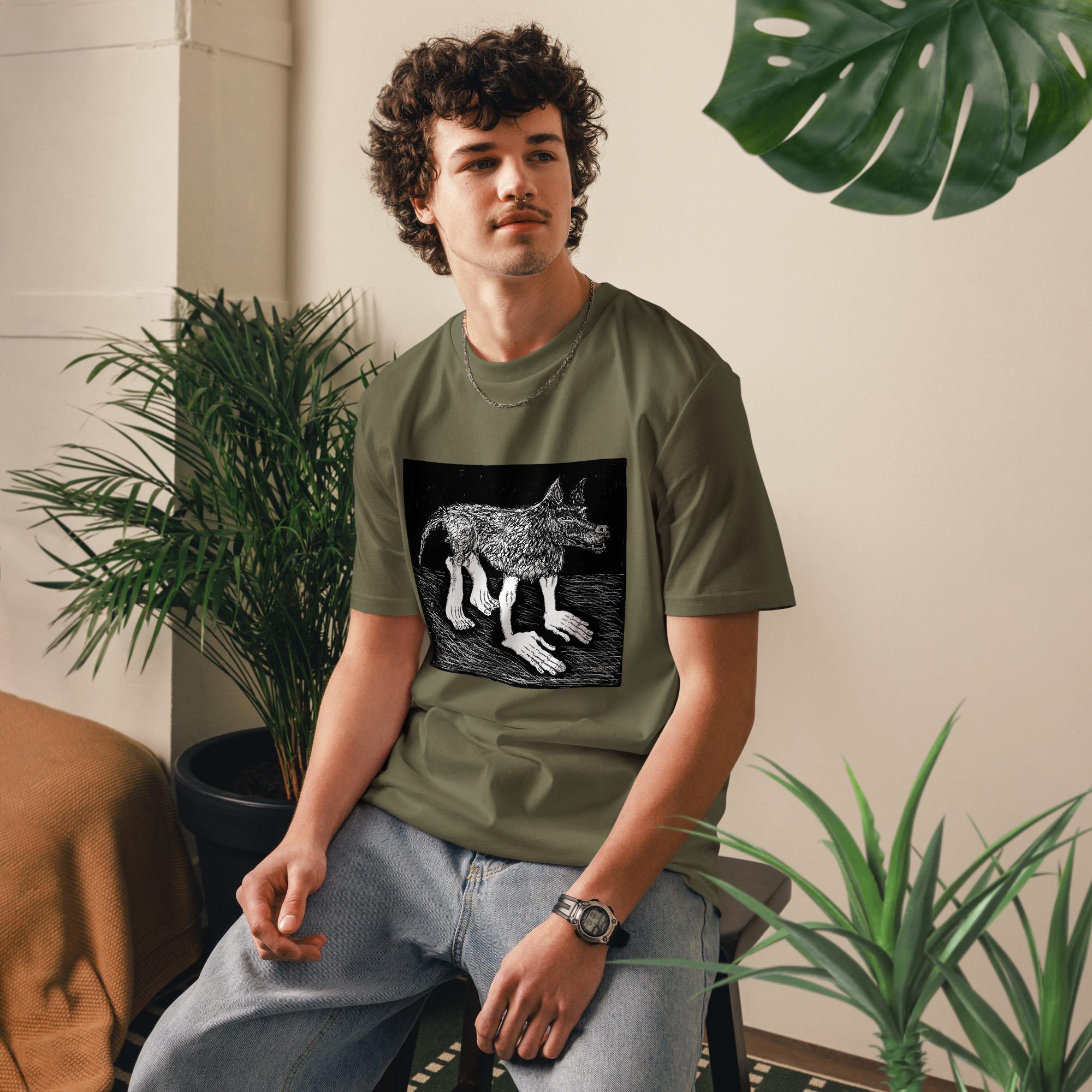 Weird Wolf: Neurodivergenz T-Shirt – Bild 2